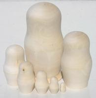 Blanco houten poppen