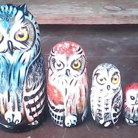 Owls matryoshka