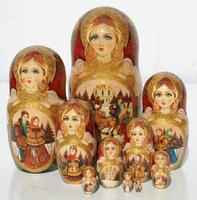 Horses nesting dolls