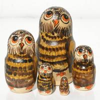 Brown owl dolls