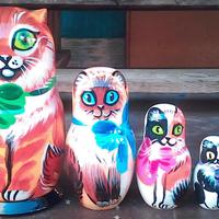 Katzen-Matroschka