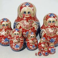Houten matryoshka