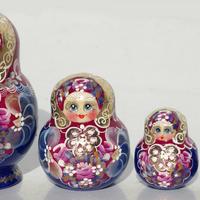 Russian wooden toys