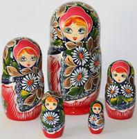 Papatyalar Matryoshka