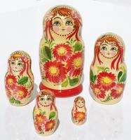 Květinové Matryoshka