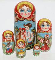 Os jovens matryoshka