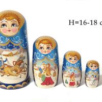Winter horses doll