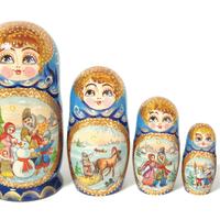 ზამთრის matryoshka